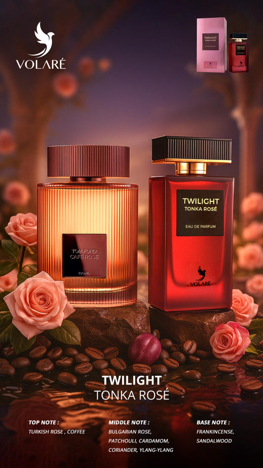TWILIGHT TONKA ROSE VOLARE بديل توم فورد للنساء