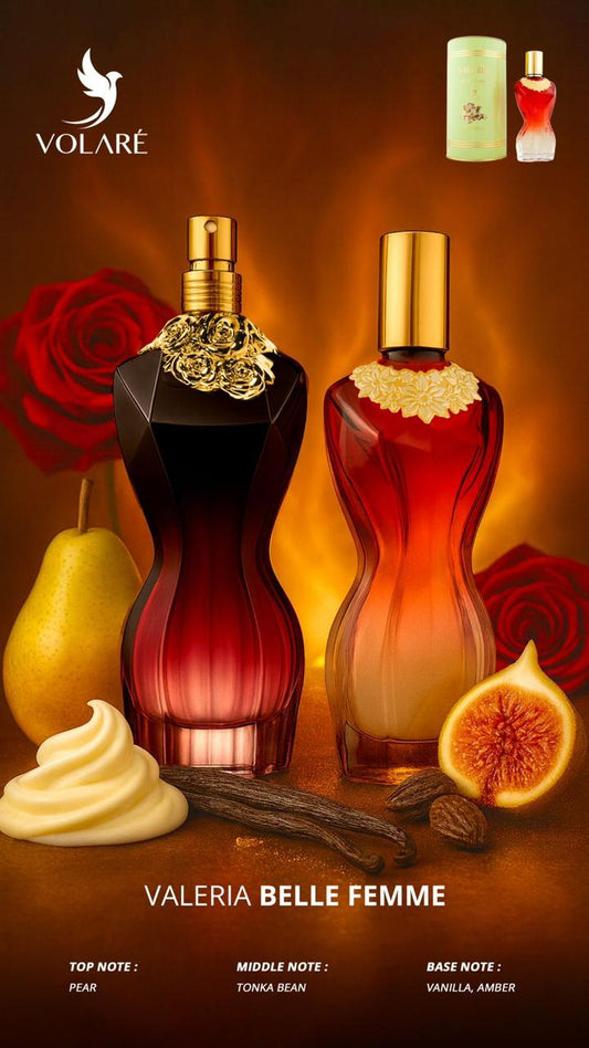 VALERIA BELLE FEMME بديل جان بول للنساء فولير