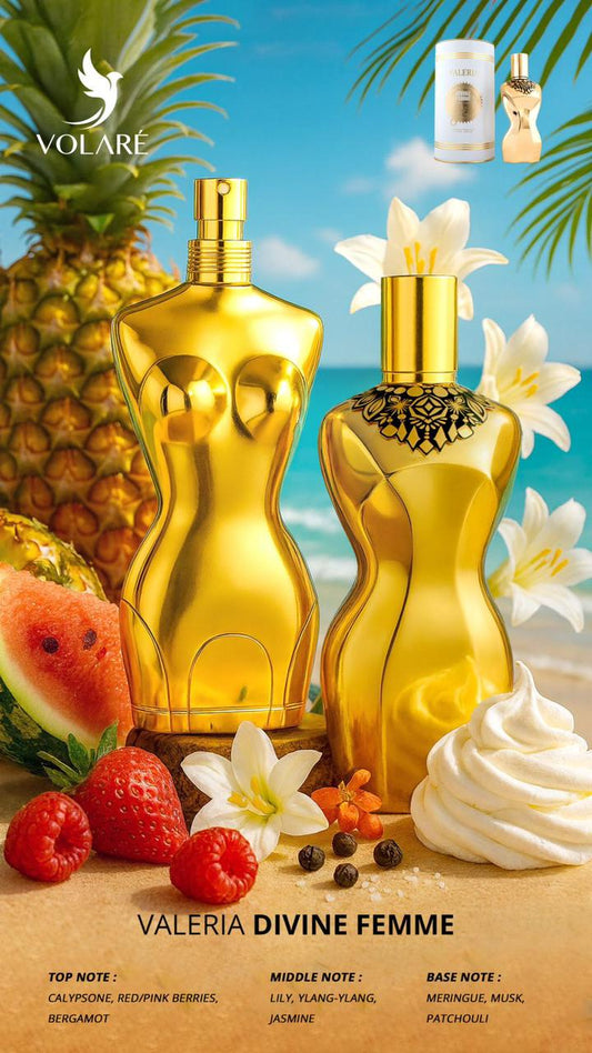VALERIA DIVINE FEMME بديل جان بول ديفن للنساء فولير