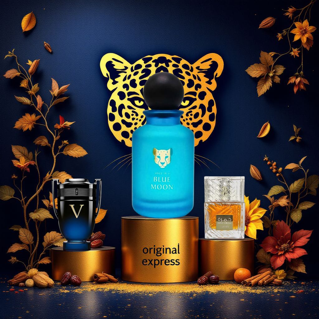blue moon مزيج ما بين عطر خمرة و انفكتوس الكسير