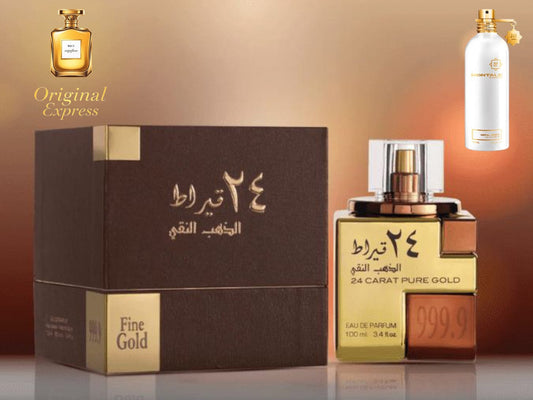 قيراط24 الذهب النقي  من لطافه