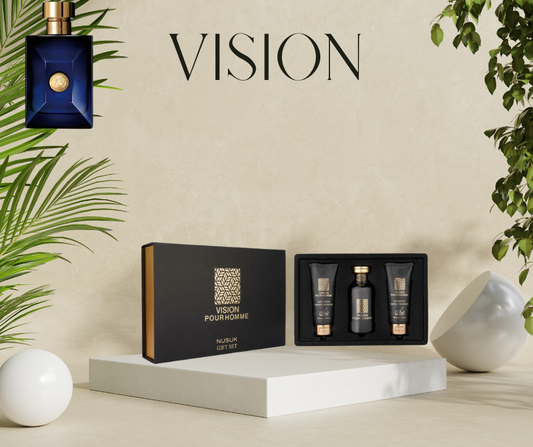 VISION طقم 3 قطع بديل فيرزاتشي دايلن بلو للرجال